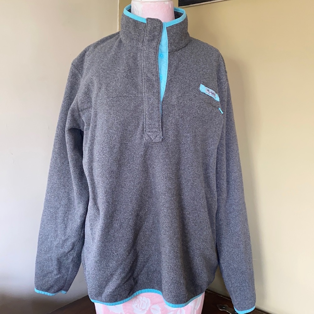 Columbia PFG 1/4 Button Sweatshirt